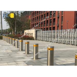 Pneumatic Automatic Rising Bollards Systems 304 Stainless Steel Material