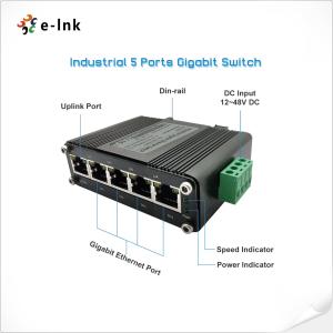 5-Port Unmanaged Industrial Gigabit Ethernet Switch