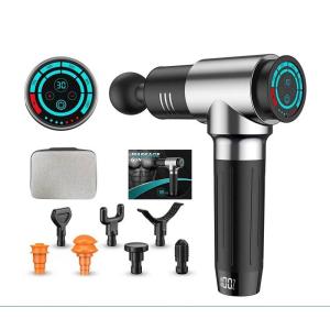 China ROHS Handheld Percussion Massager 5 Levels Portable Massage Gun on sale