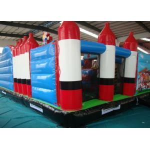 Customized Fire Truck Design Inflatable Fun City Fireproof inflatable fire