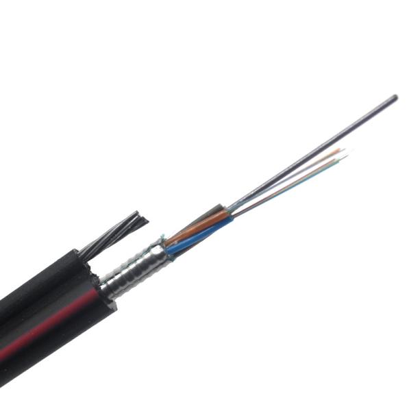 Buy 12 24 48 96 144 Core GYTC8S Outdoor Fiber Optic Cable Factory Directly Supply at wholesale prices