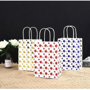 ISO Bronzing Pattern Cardboard Gift Bags