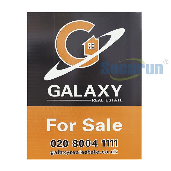 Outdoor UV Printing Aluminum Realestate Signage ODM