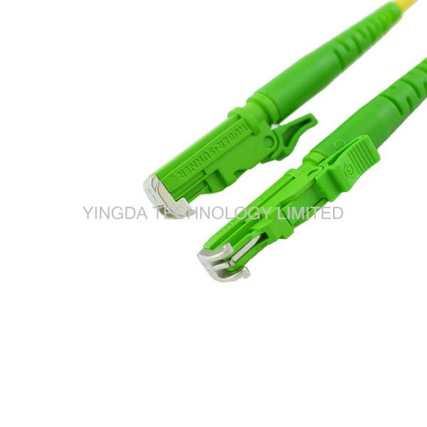 HUBER + SUHNER E2000 / APC SC Fiber Optic Patch Cable 3 Meters / Fiber Optic Jumpers