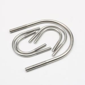Widely Use Dacromet Pipe U Bolt DIN3570 M10 M12 Grace 6.8 8.8