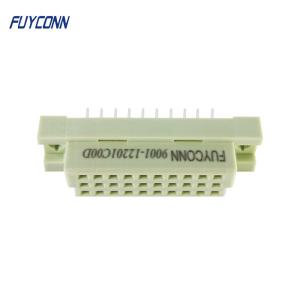 3 rows 20 Pin Straight PCB DIN 41612 Receptacle European Socket Connector 2.54mm