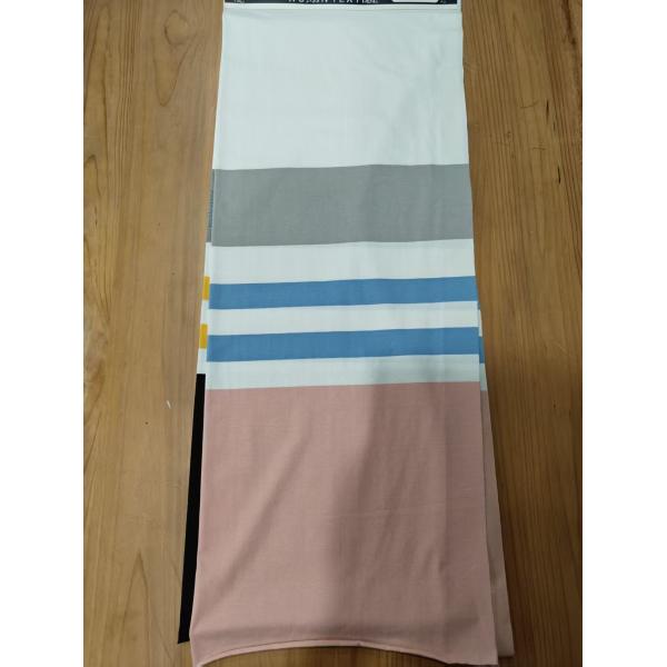 Healthy Skin-friendly Soft Comfortable Striped Material Fabric For T-Shirt
