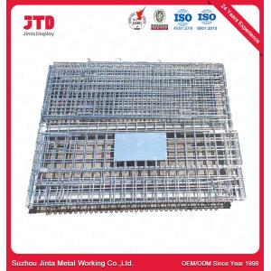 Heavy Duty Wire Cage Galvanized Wire Pallet Container Without Wheels