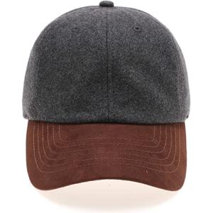100% Wool Trucker Baseball Caps Six Panel Blank Pattern