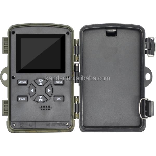 4K 20MP Dual Lens Hunting Camera with 120Wide-Angle Motion Sensor and 38PCS IR Lamp