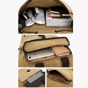 110 Liters Thick Canvas Long Distance Travel Hiking Backpack