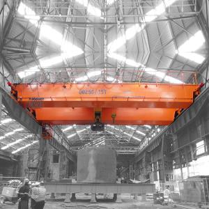 QD Double Girder Overhead Crane 16 Ton Electric Winch Trolleys