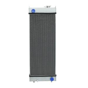 Quality Construction Machinery Aluminum E320D Silver Excavator Radiator for sale