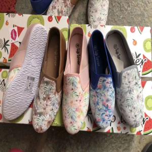 Ladies 2style Shoes Casual And Fashion Printed Pattern Multicolor Size 35to40