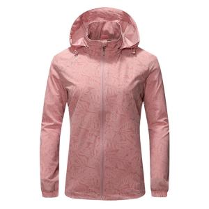 Oem Factory Manufacturer Custom Logo Lightweight Printed Outwear Hooded