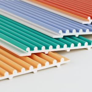 Co Extruded Wood Plastic Composite PVC Wall Panels 15mm