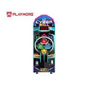 Shooting Cyber Ball One Player Kids Coin Operated Arcade Games For Lease