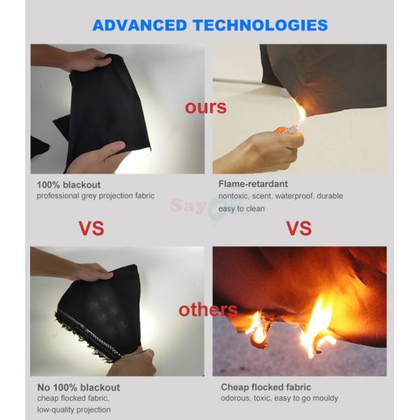 4m Inflatable Planetarium Dome Portable Cinema Tent School Projection Inflatable Planetarium Dome with air Blower Floor Mat