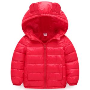 China Foldable Kids Puffer Jacket , Colorful Kids Packable Down Coat Ultra Light on sale
