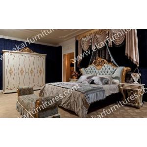 White French Palace Royal style nightstand with carving leg AB-301