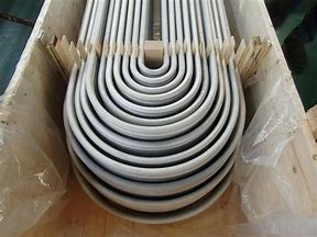 Stainless Steel Seamless U Fin Tube 2 " SCH 40 Size For Heat Exchanger