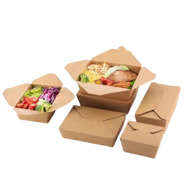Eco-Friendly Custom Takeaway Food Boxes Recyclable & Biodegradable Packaging