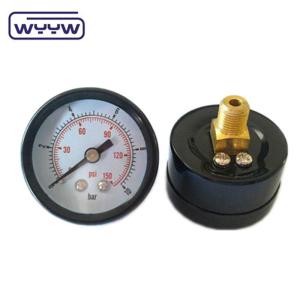 2" China factory steel plastic normal manometer