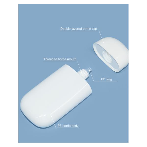30ml / 50ml Customized Color And Logo PE Sunscreen Bottle UKL33G
