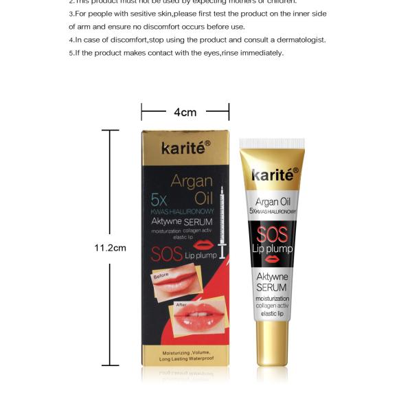 GMPC Lip Gloss Hydrated Moisturize Refine Dryness Wrinkles Enhances Lip Plump