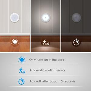 Motion Sensor Lights, Battery-Powered LED Night Lights, Stick-Anywhere Closet