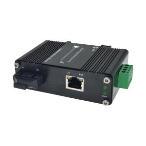 SC RJ45 Optical Fiber Fast Gigabit Ethernet Media Converter 60W