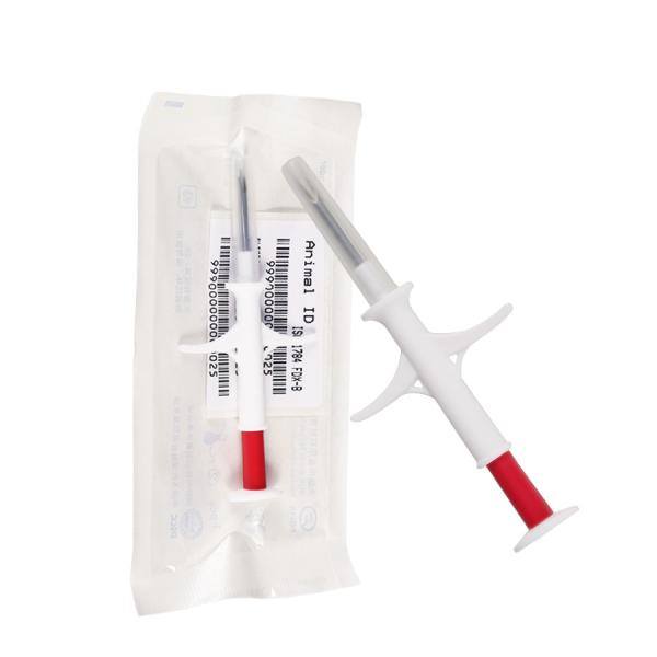 134.2khz FDX-B RFID Animal ID Glass Tag Livestock Syringe Transponder Implant Pet dog cat Microchip