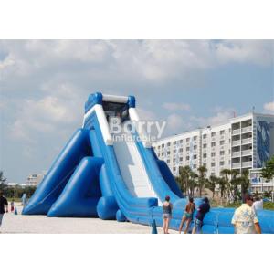 Outdoor Commercial Giant Adults Inflatable Hippo Water Slide For Beach With