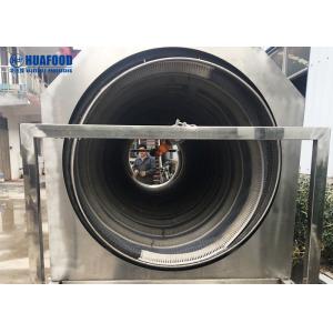 Ginger Carrot Potato Fruit 2000kg/H Vegetable Washing Machine