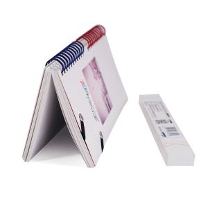 Wirebound Spiral Notebook Printing Belly Band Custom Hardcover Book Printing