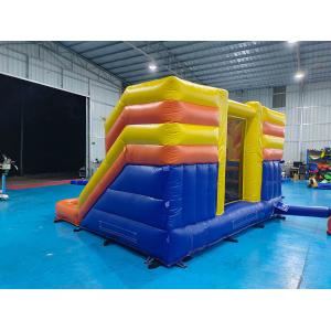 PVC 4x4x3m Inflatable Combos Little Bounce House Kids Bouncy Castle With Slide