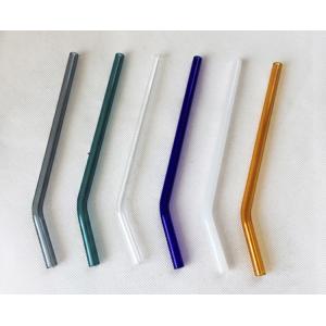 Glass Straw Pipe For Drinking Milk Juice Cocktail