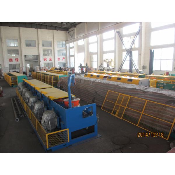 Automated Copper Wire Drawing Machine , Horizontal Welding Rod / Wire Nail