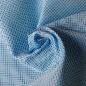 100D Polyester Carbon Fiber ESD Fabric 105gsm 10e6-10e9 Ohm