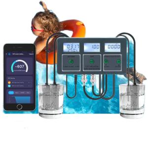 Professional Water Testing Kit 8-in-1 Comprehensive Analysis Smart APP Control