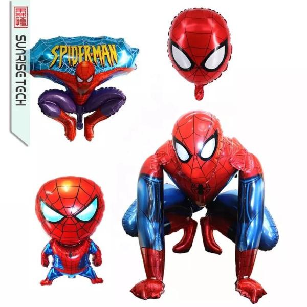 Buy Cartoon Spiderman Inflatable Helium Toy Foil Balloon at wholesale prices