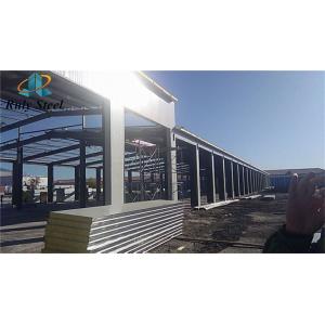 Prefab H-Beam Steel Structure Poultry House with Sandwich Panel