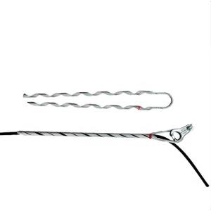 ADSS Cable Dead End Tension Clamp FTTH Tool Suspension Clamp