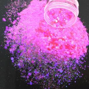 Quality Add a Touch of Sparkle to Your Tumbler Slime with Iridescence Chunky Mixed Glitter Powder for sale
