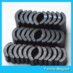 Powerful Ceramic Ferrite Arc Magnet Sintered Permanent Magnets Customized