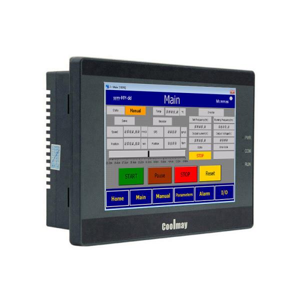 Buy IP65 Human Machine Interface PLC With 32bit CPU 408MHz 1x Type C Programming Port 1x RS232 Communication Interface at wholesale prices