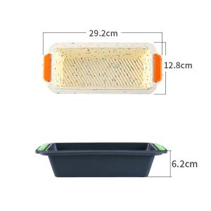 Non Stick Rectangle Loaf Toast Silicone Bread Pan