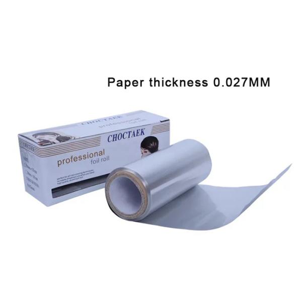 1050 Polished Mirror Aluminum Foil Hair Salon Used 12cmx50m Foil Rolls Aluminum Paper Roll For Hair Color