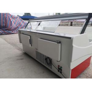 R404a Ventilated System Deli Display Refrigerator Fan Cooling