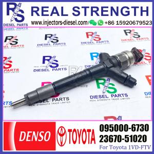 injector nozzle 23670-59035 23670-51020 095000-6730 inyector for Toyota 1VD-FTV